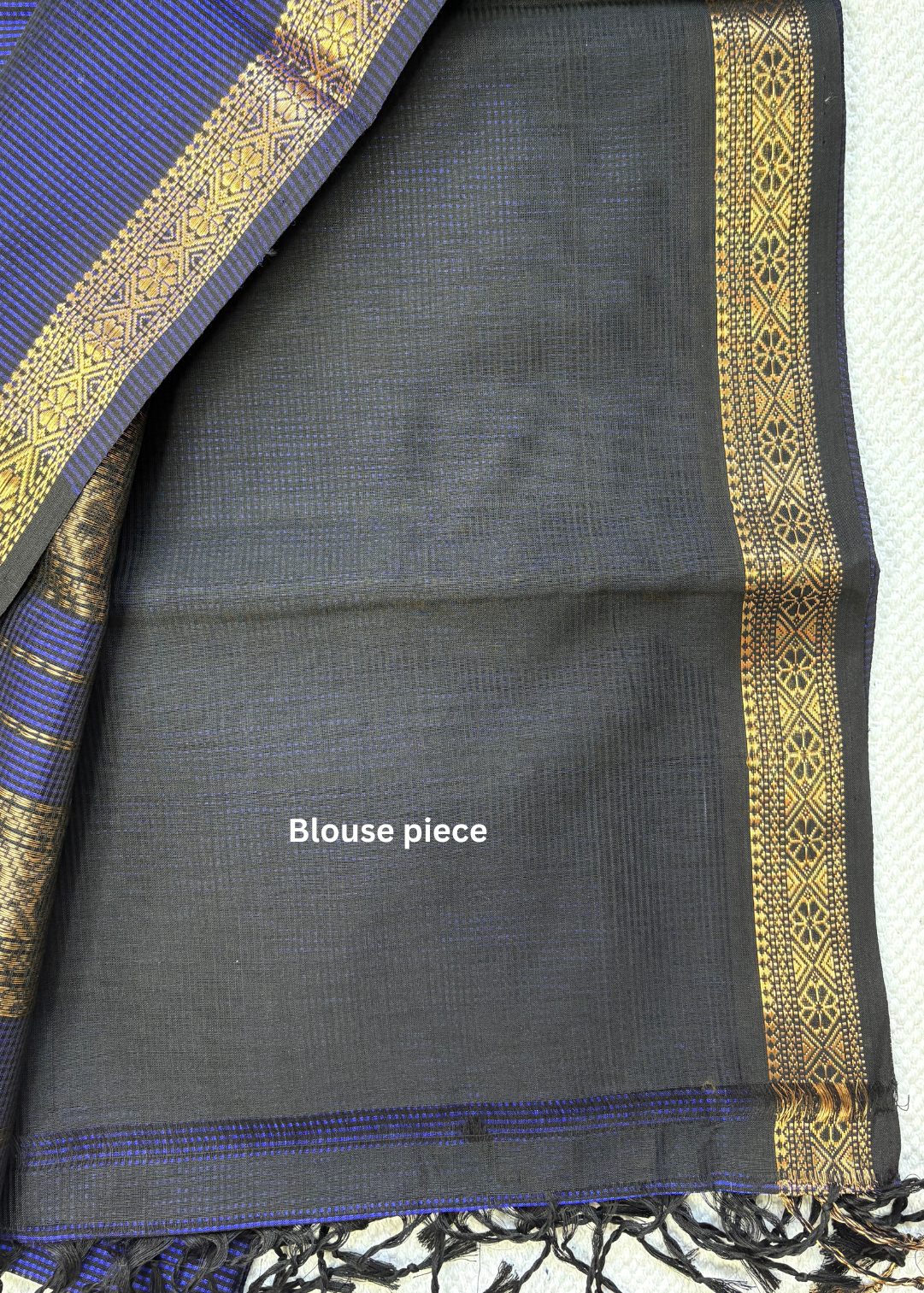 Royal Blue Garbhreshami Maheshwari