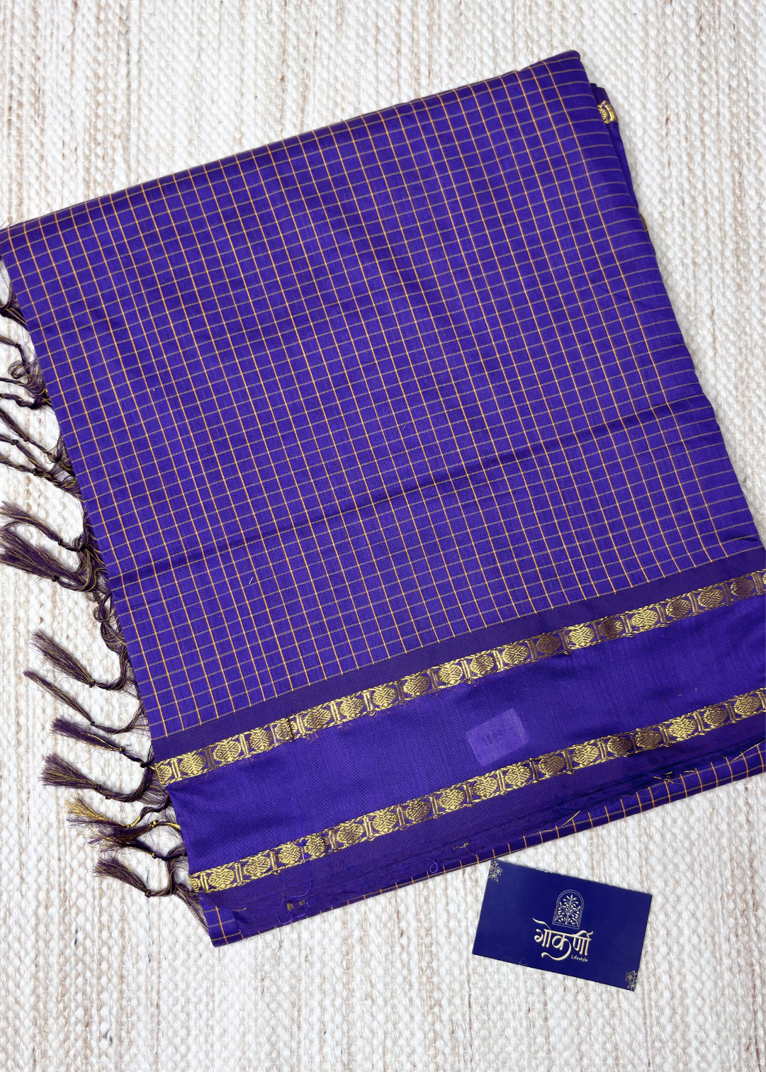 Checks Purple Blue South Noor