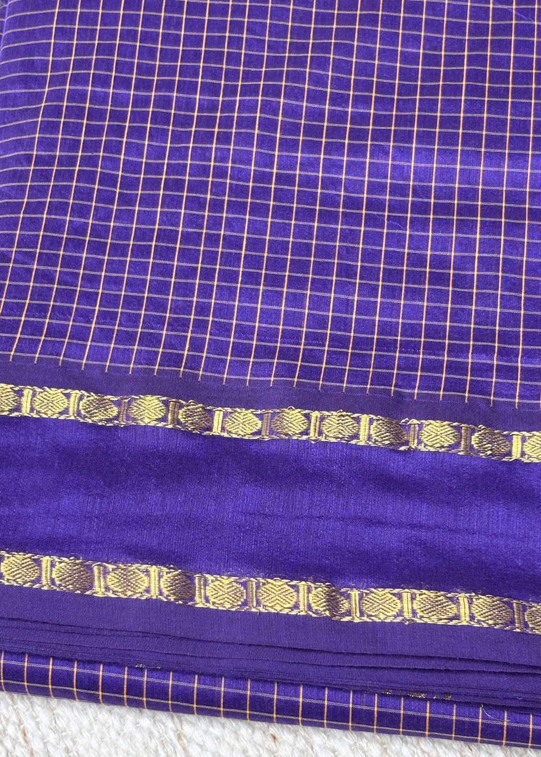 Checks Purple Blue South Noor