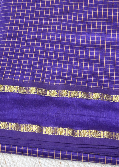 Checks Purple Blue South Noor