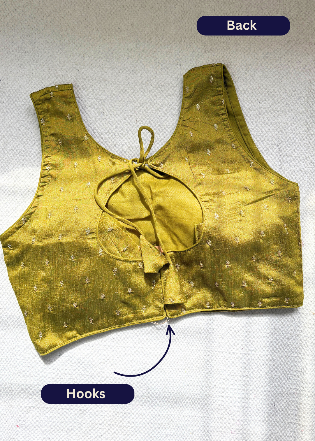 Mehendi Zari Blouse