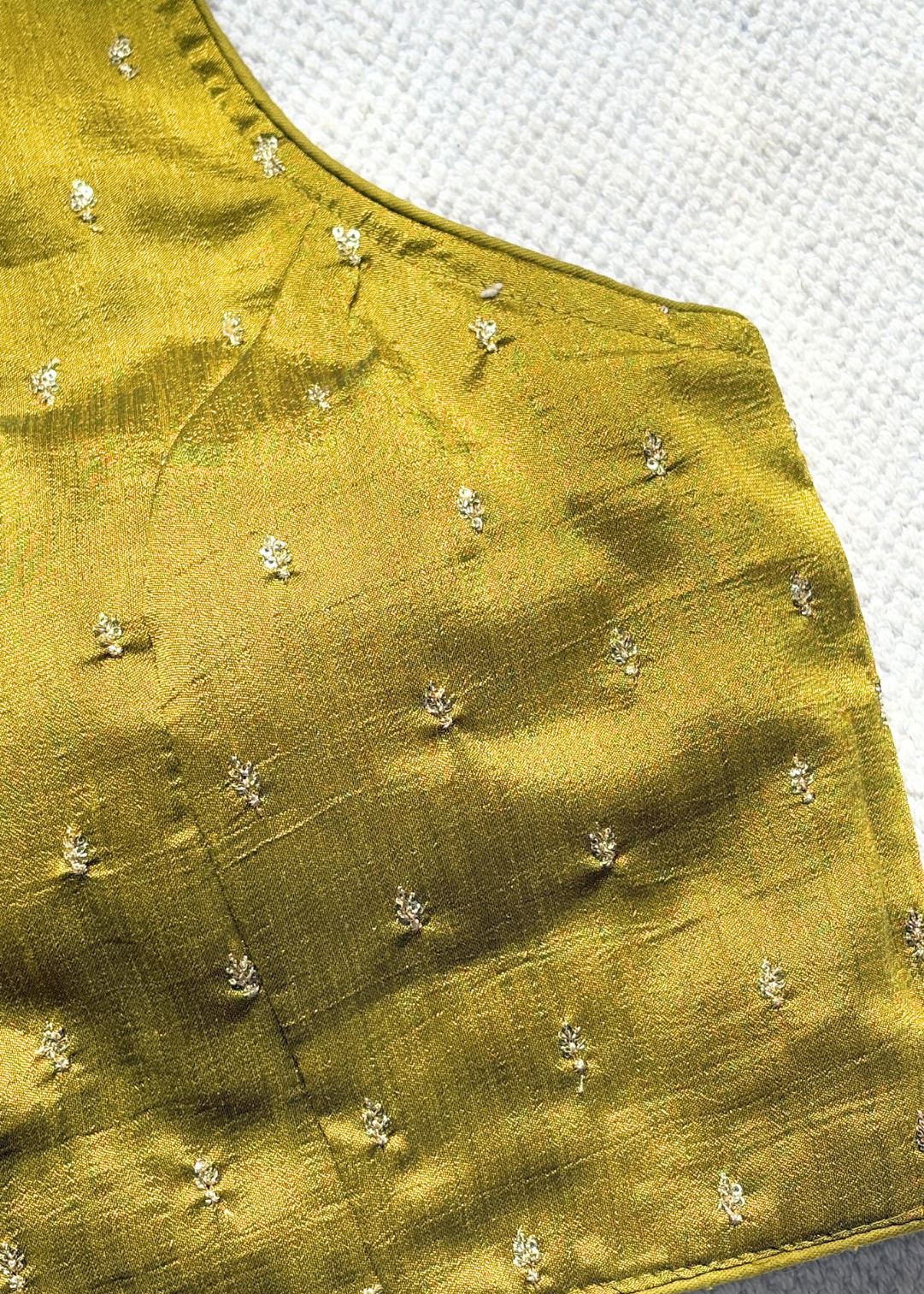 Mehendi Zari Blouse