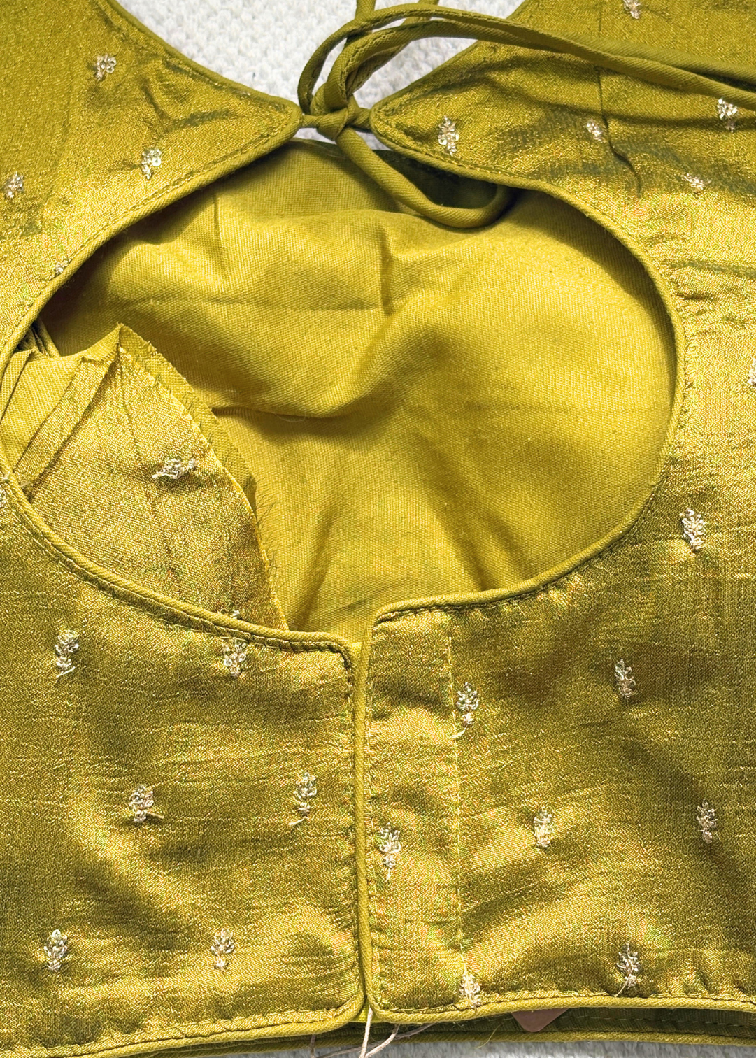 Mehendi Zari Blouse