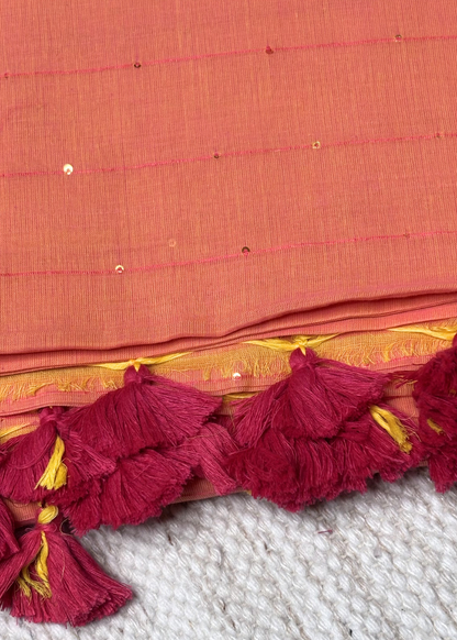 Aboli Chandani Mul Cotton Saree