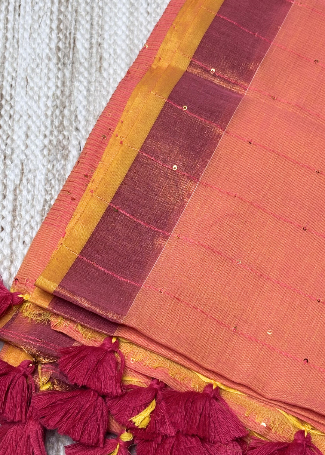 Aboli Chandani Mul Cotton Saree