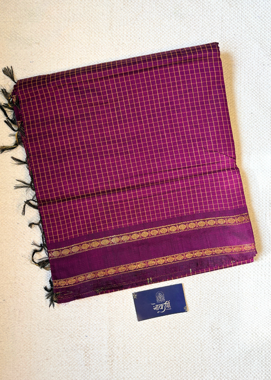 Checks Magenta Purple South Noor