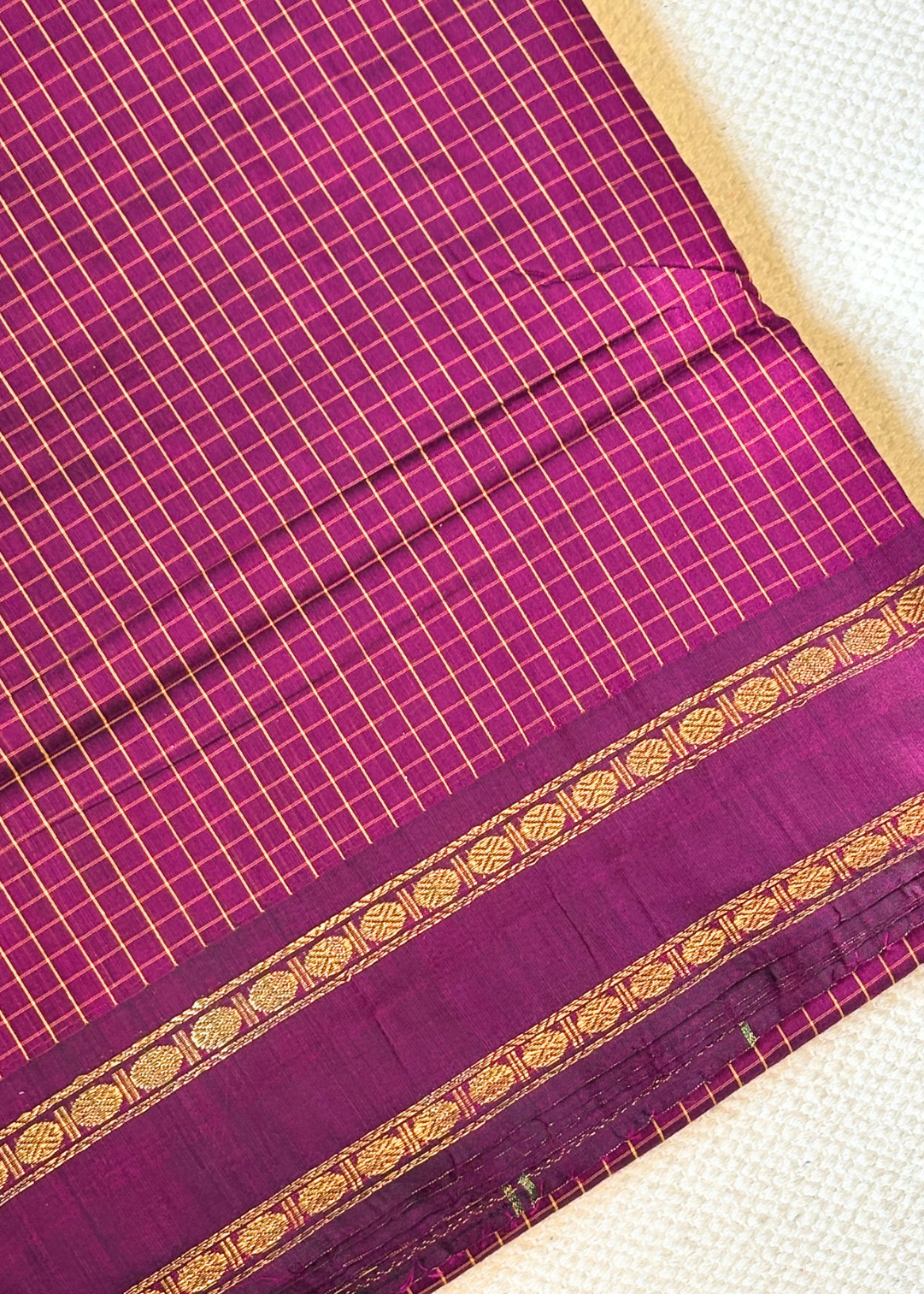Checks Magenta Purple South Noor