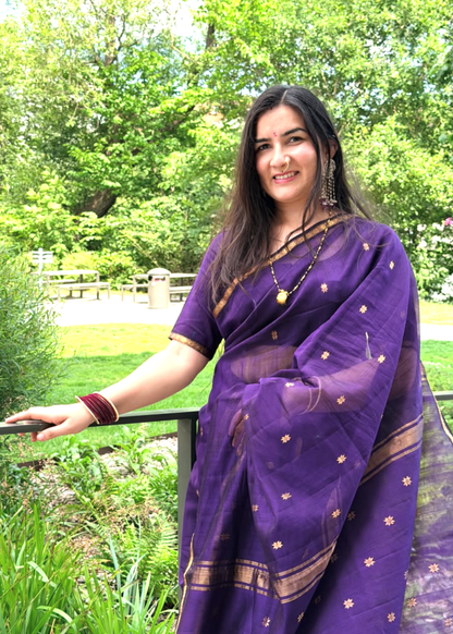 Purple Star Butti Maheshwari