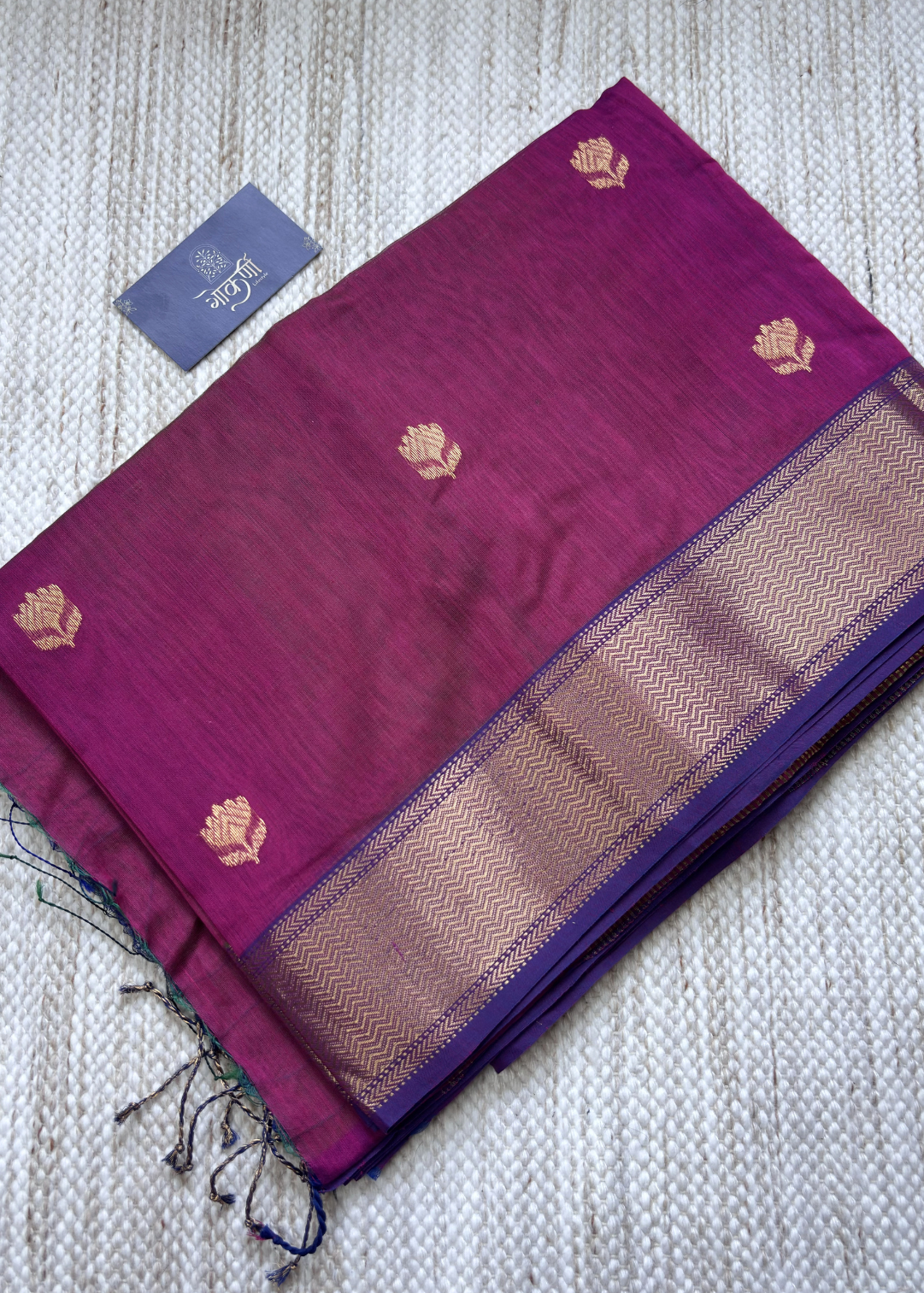 Dhoop Chav Pink Lotus Butti Maheshwari