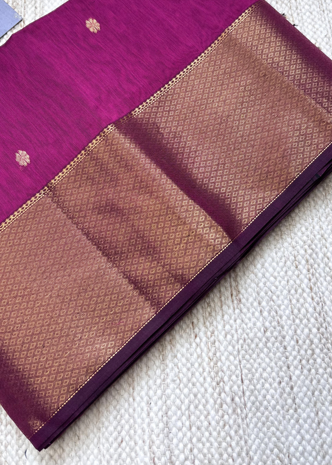 Pink Surajmukhi Butti Maheshwari