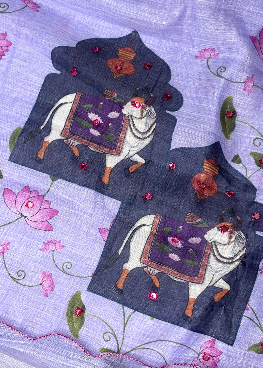 Purple Lotus Print