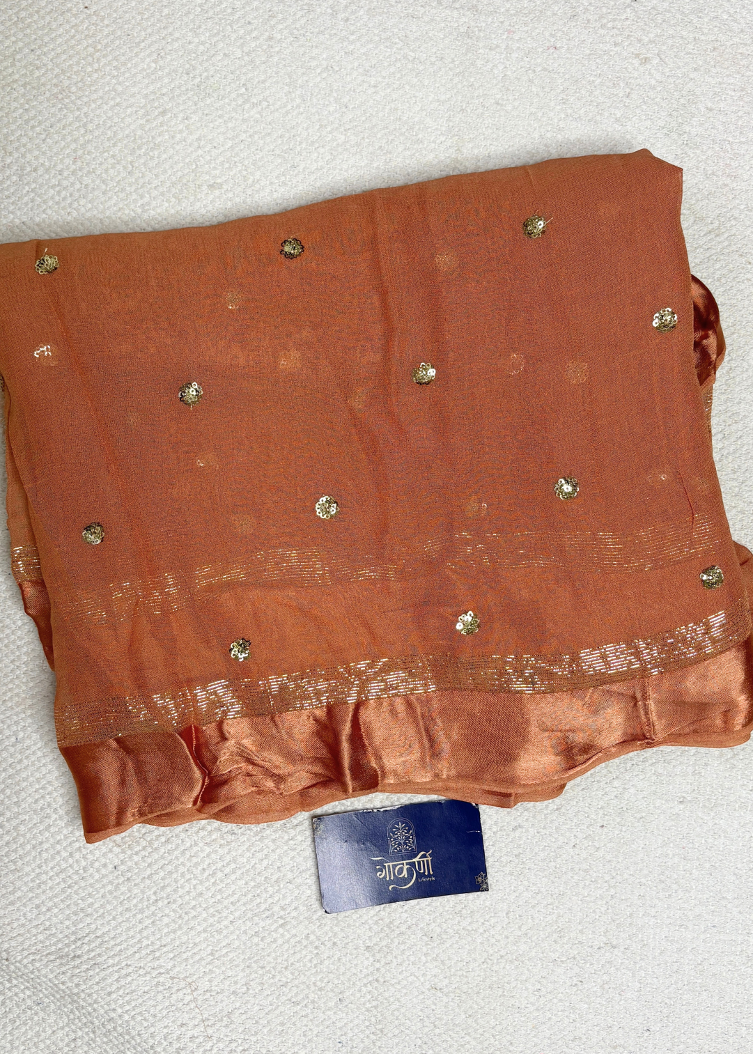 Rust Orange Chandani