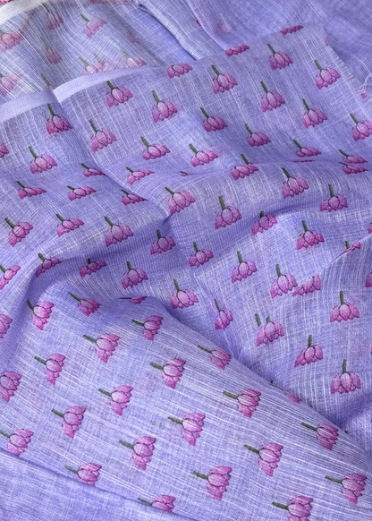 Purple Lotus Print