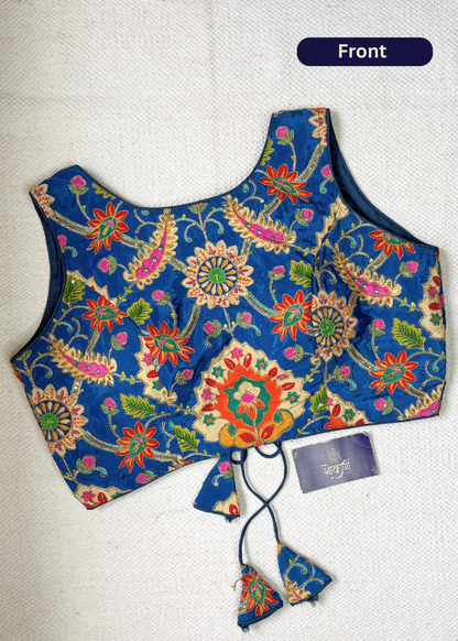 Blue Nile Embroidered Blouse