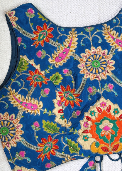 Blue Nile Embroidered Blouse