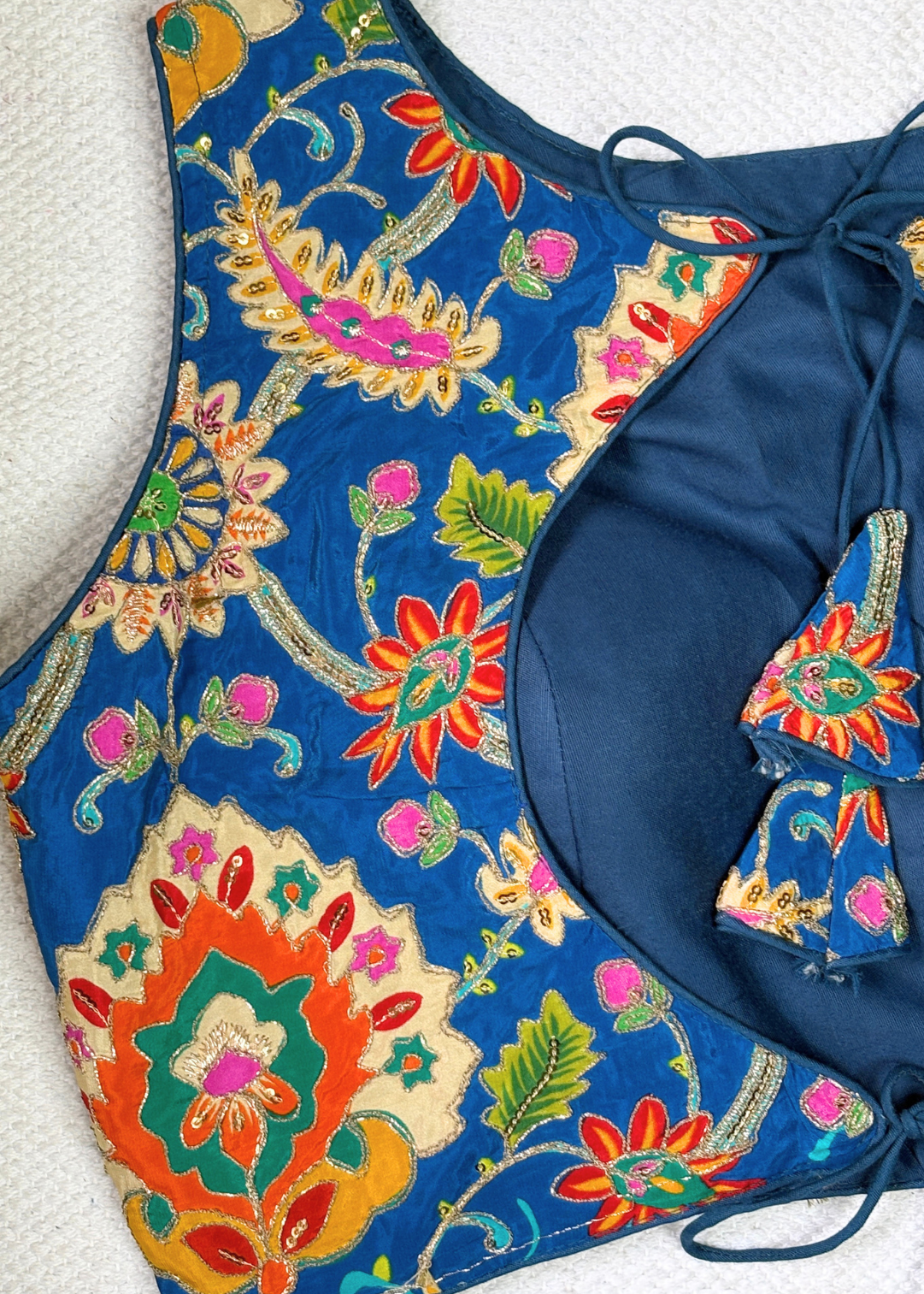 Blue Nile Embroidered Blouse