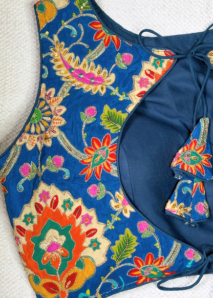 Blue Nile Embroidered Blouse