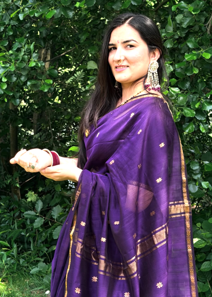 Purple Star Butti Maheshwari