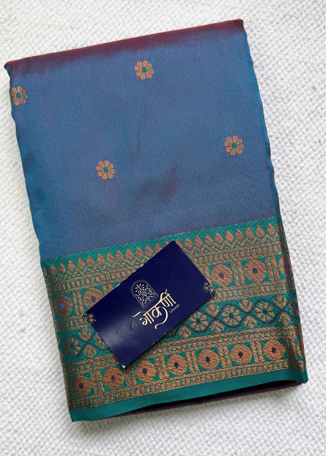 Dhoopchav Greyish Blue - Rukmini 🌸