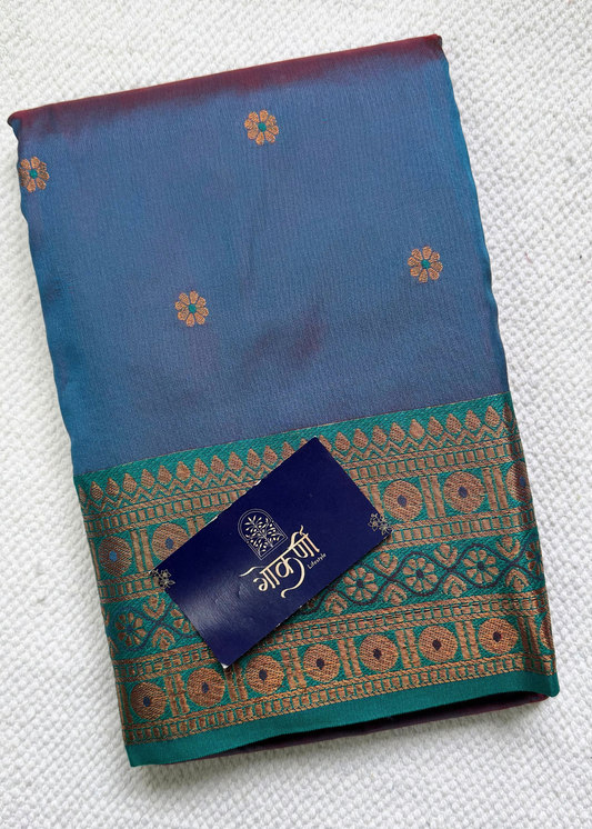 Dhoopchav Greyish Blue - Rukmini 🌸