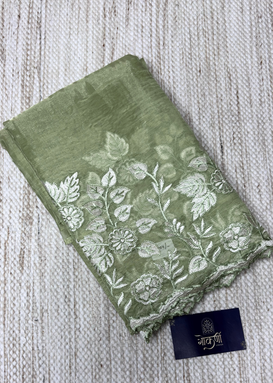 Olive Green Suman