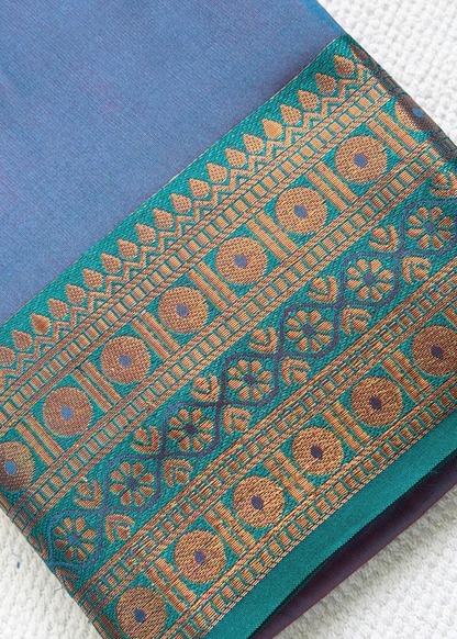 Dhoopchav Greyish Blue - Rukmini 🌸