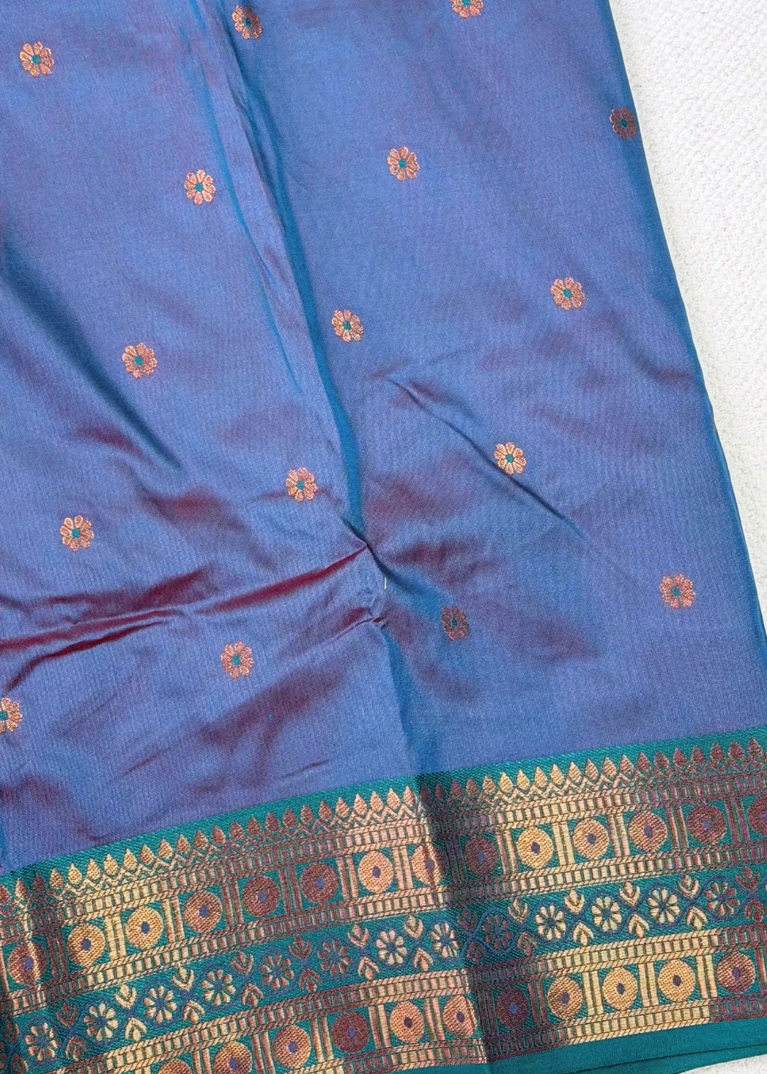 Dhoopchav Greyish Blue - Rukmini 🌸