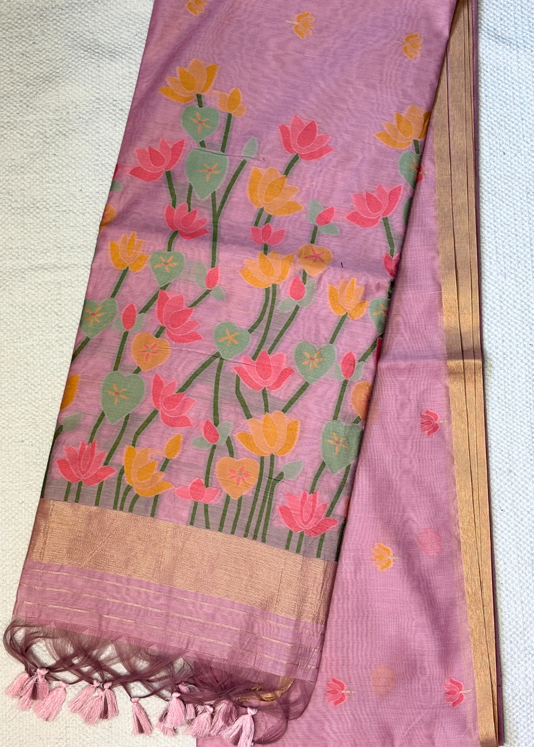 Pankaja Soft Lilac Suman