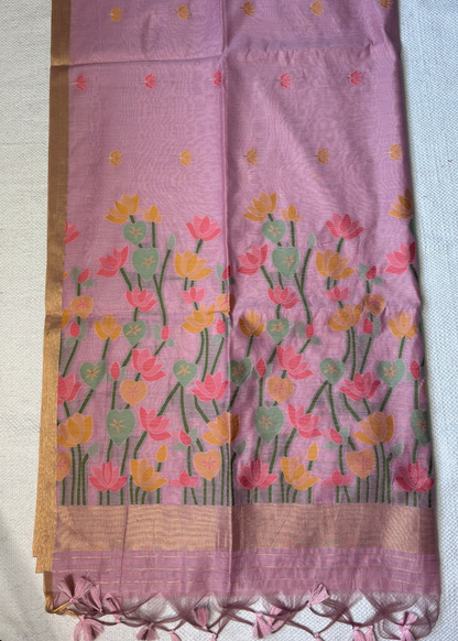 Pankaja Soft Lilac Suman